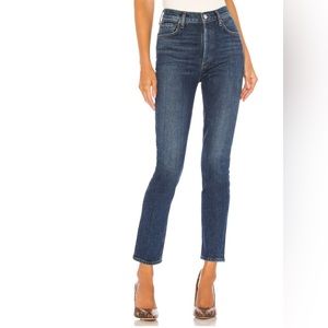 AGOLDE Nico High Rise Slim jean in Fixation